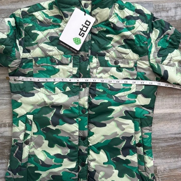 Stio new sky crest insulated thermacore shirt jacket small NWT - Picture 6 of 10